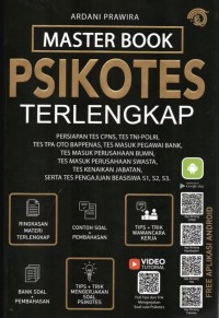 Image of MASTER BOOK PSIKOTES TERLENGKAP