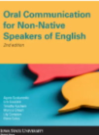 Image of ORAL COMMUNICATION FOR NON-NATIVE SPEAKERS OF ENGLISH