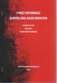 PAKET INFORMASI : SUBYEK HAK ASASI MANUSIA