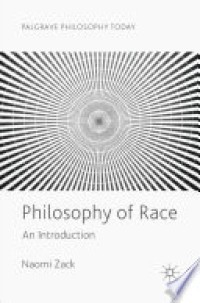 PHILOSOPHY OF RACE :AN INTRODUCTION