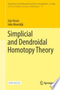Image of SIMPLICIAL AND DENDROIDAL HOMOTOPY THEORY