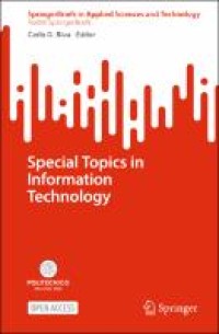 SPECIAL TOPICS IN INFORMATION TECHNOLOGY