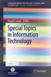 SPECIAL TOPICS IN INFORMATION TECHNOLOGY