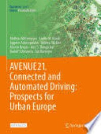 AVENUE21. CONNECTED AND AUTOMATED DRIVING: PROSPECTS FOR URBAN EUROPE